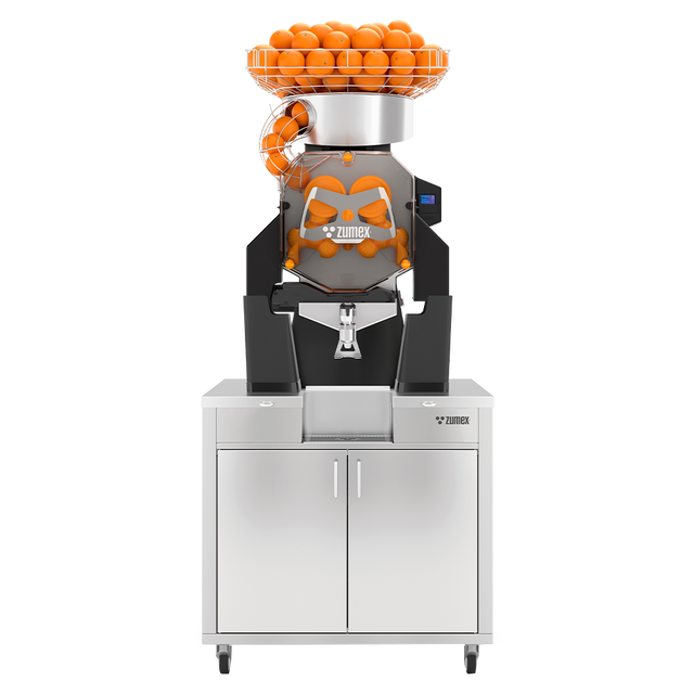 Zumex Speed S+Plus Self Service Orange Juicer Machine with Mirror Podium 08826 — 40 Fruits/Minute