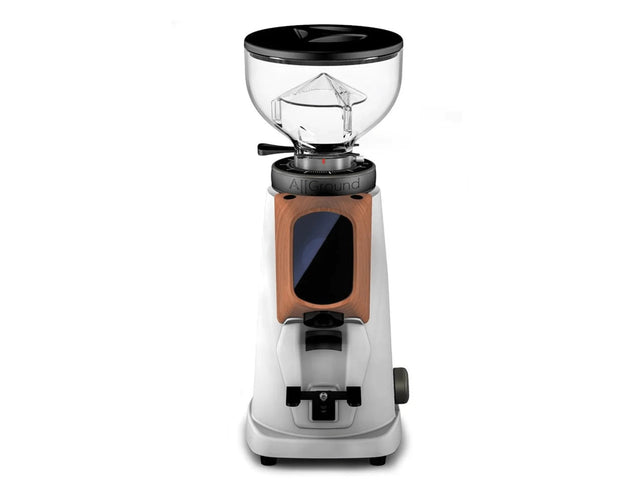 Fiorenzato ALLGROUND SENSE GbW DARK-T Grinder — White & Wood