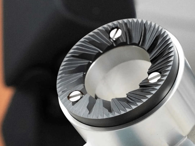 Fiorenzato ALLGROUND SENSE GbW DARK-T Grinder — White & Wood