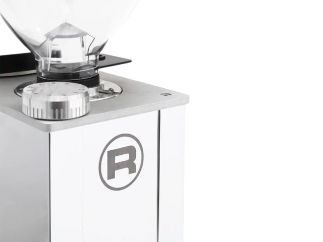 Rocket Espresso Faustino 3.1 Grinder — Chrome & White