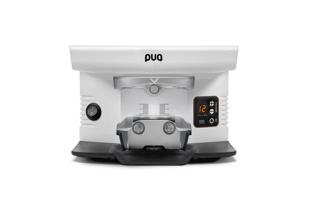 PUQpress Gen 5 M6 Automatic Tamper for VA Mythos 75 & 85 White