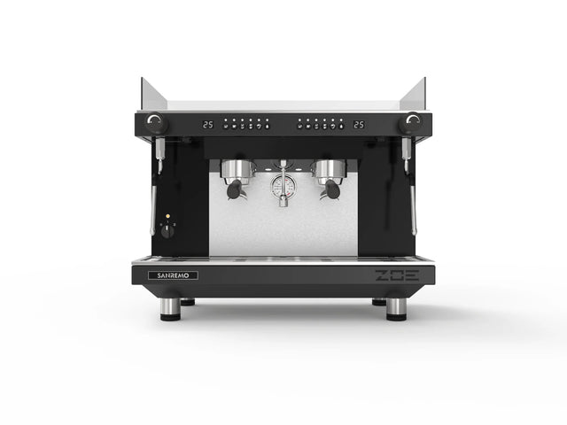Sanremo ZOE COMPETITION 2 Group Espresso Machine — Tall Cup, Black