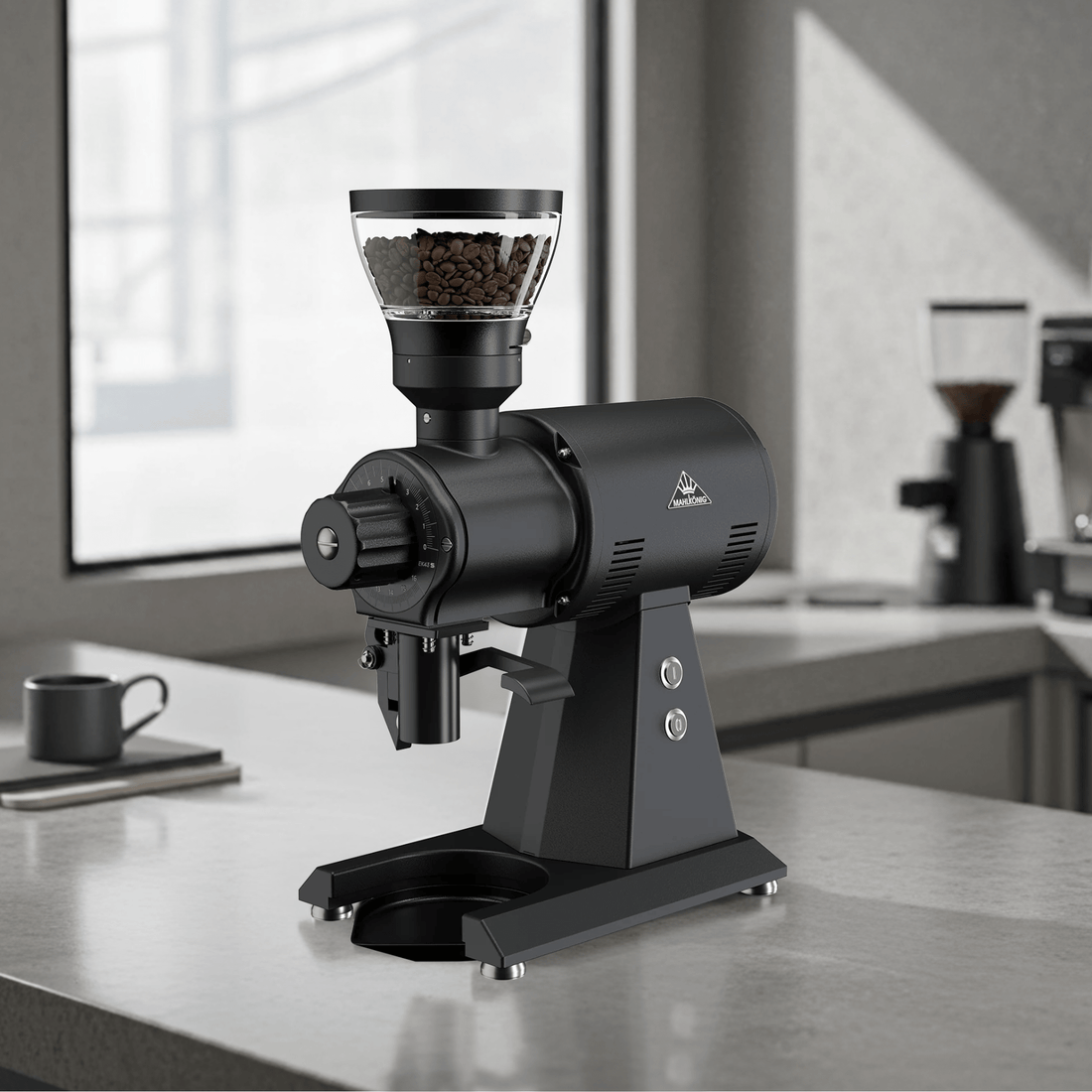 Mahlkonig EK43 S Allround Commercial Coffee Grinder Black