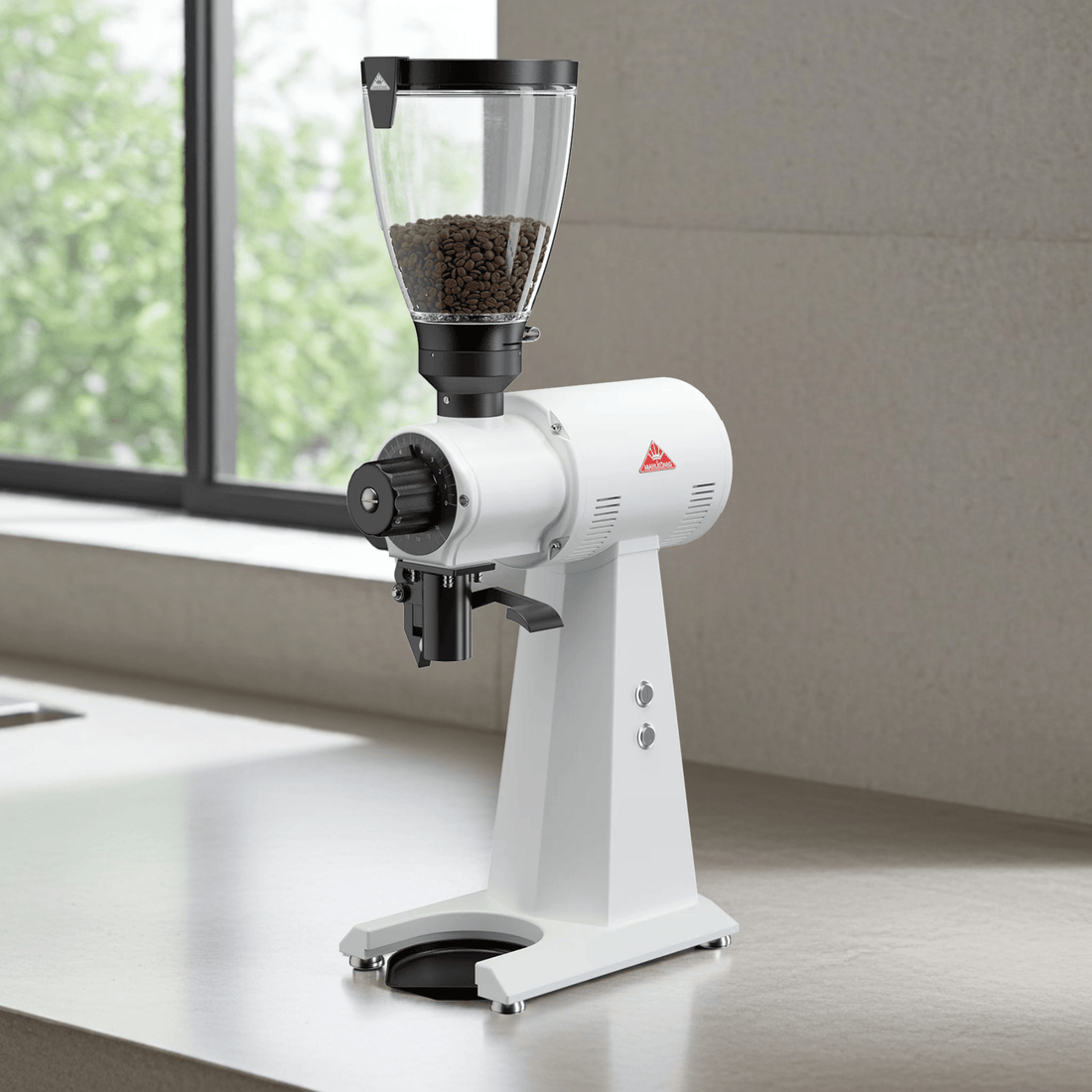 Mahlkonig EK43 Allround Commercial Coffee Grinder White