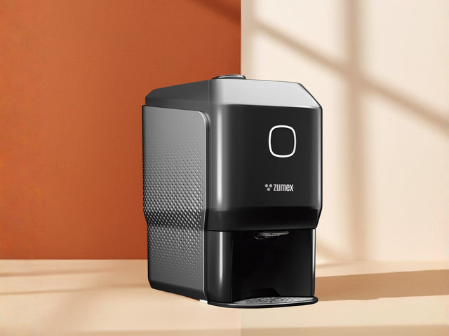 Zumex Soul Series 2 Citrus Juicer 10268 — 18 Fruits/Minute, Black & Smoke Grey