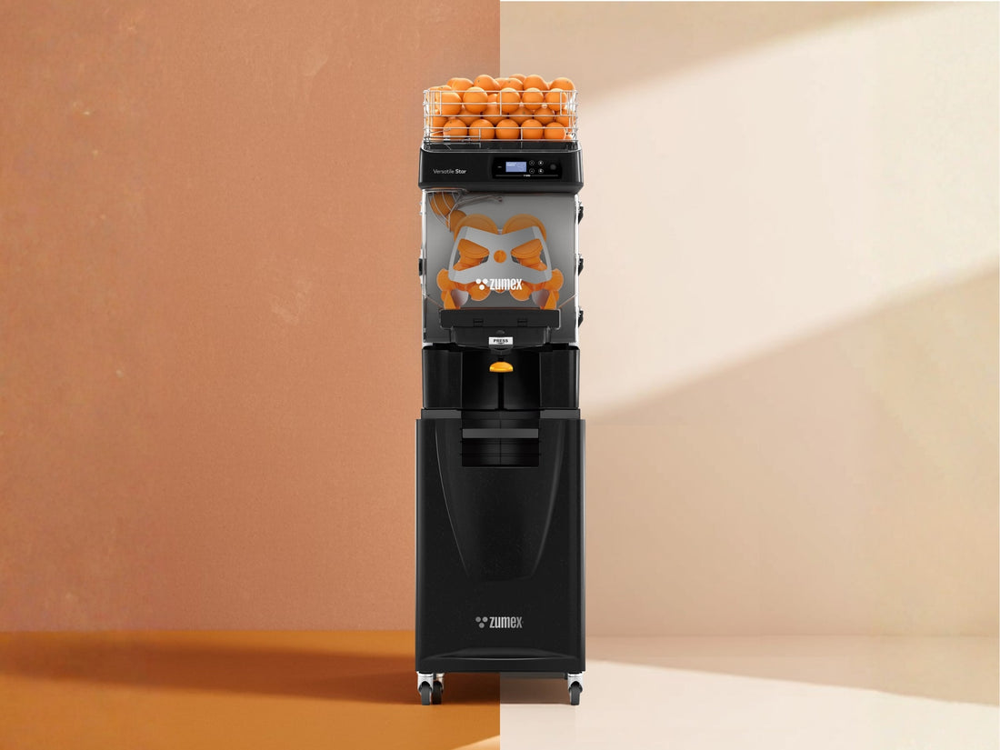 Zumex Versatile Star Orange Juicer Machine with Black Podium 11846