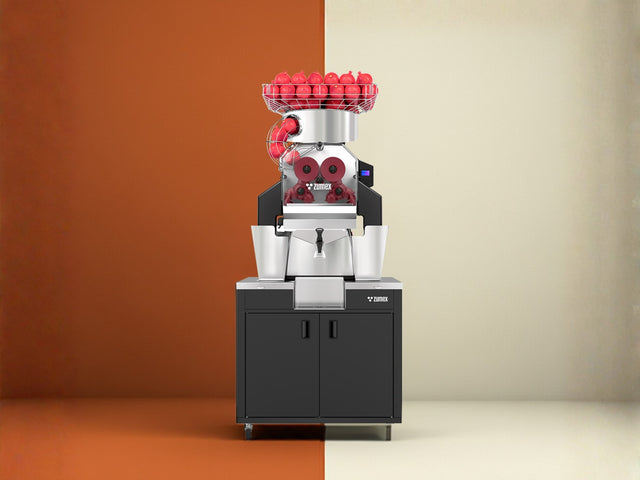 Zumex Speed Pomegranates Juicer Machine with Podium 10007 — 30 Fruits/Minute