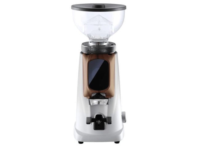 Fiorenzato ALL GROUND DARK-T 64MM Grinder — Arctic White & Walnut