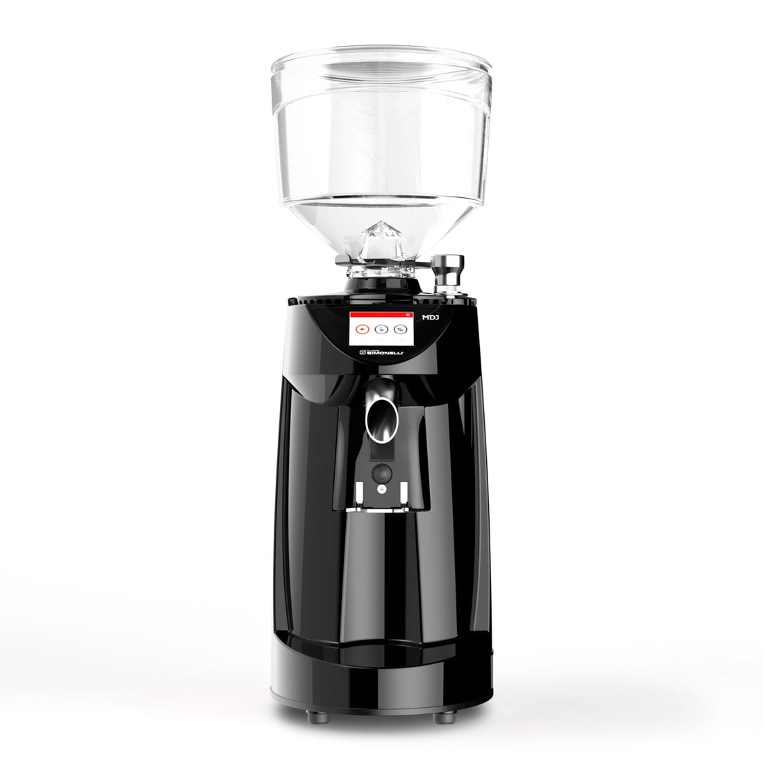 Nuova Simonelli MDJ On Demand Digit Espresso Grinder Black front view