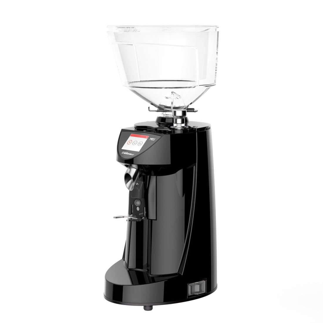 Nuova Simonelli MDJ On Demand Digit Espresso Grinder Black angle view