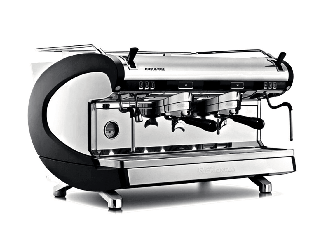 Nuova Simonelli Aurelia Wave 2 Group Semi-Automatic Espresso Machine angle view