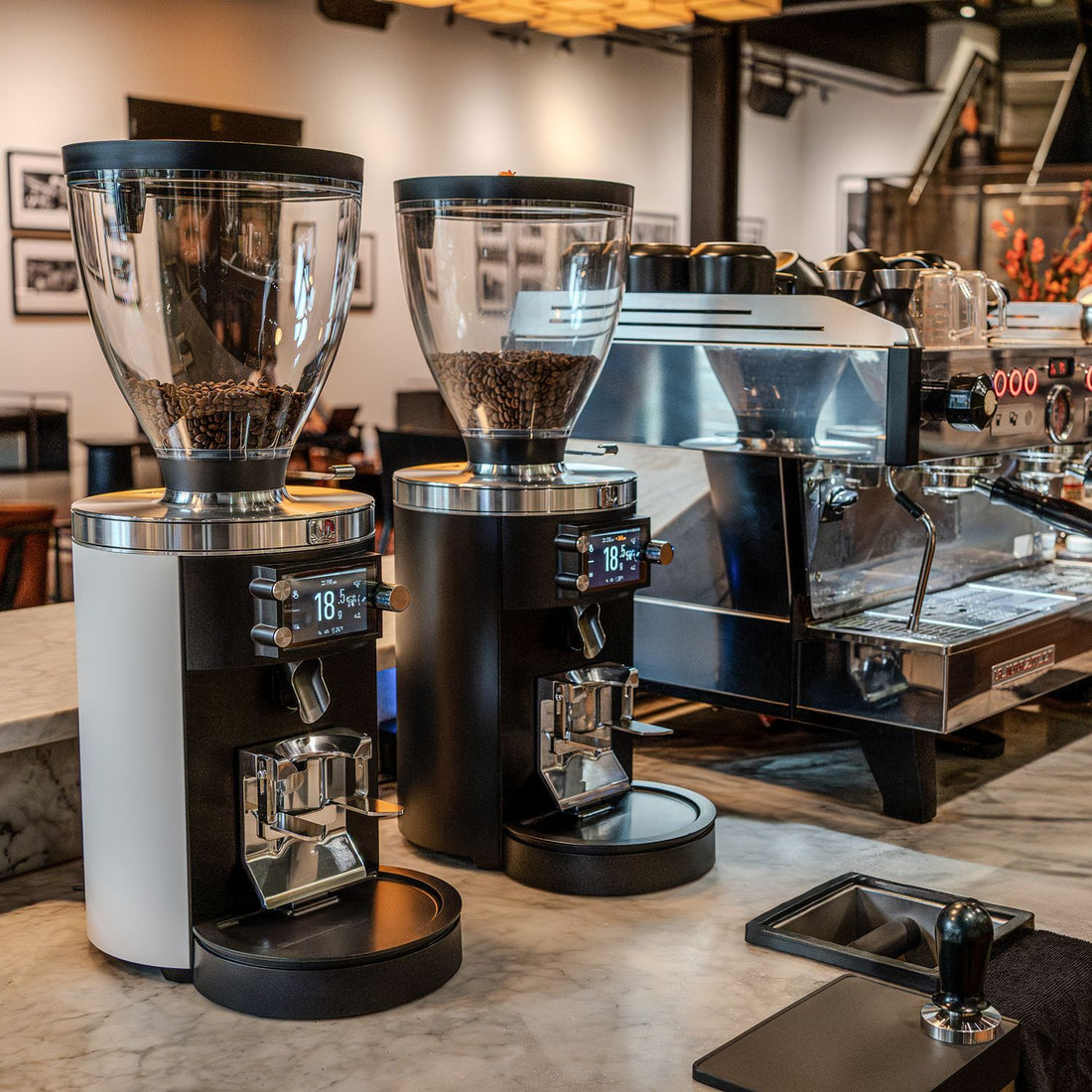 Mahlkonig E80T GbS Grind-by-Sync Black Espresso Grinder Black