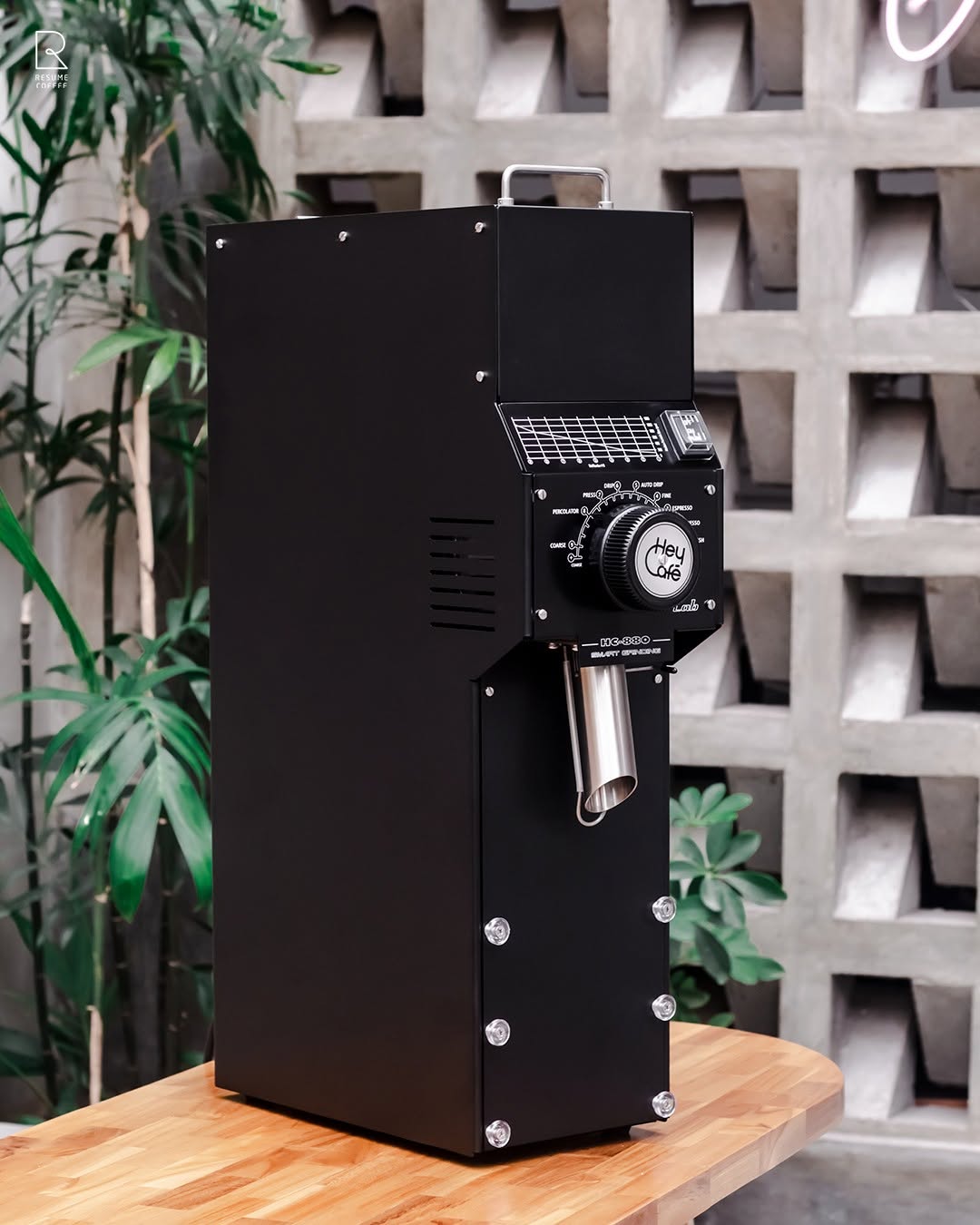 HeyCafe HC-880 LAB Coffee Grinder Black