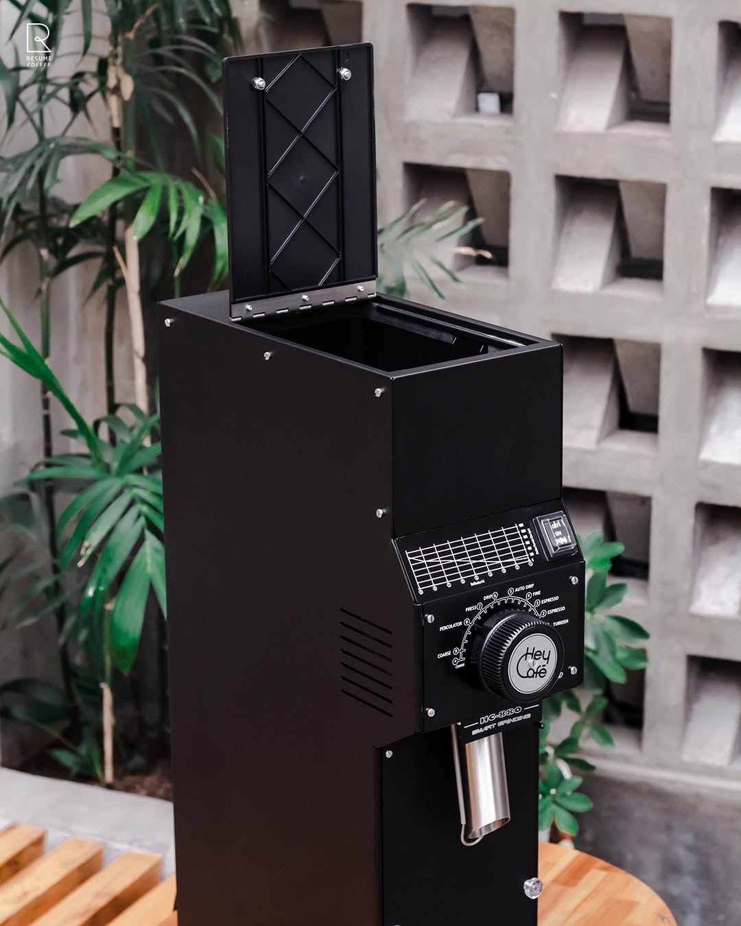HeyCafe HC-880 LAB Coffee Grinder Black