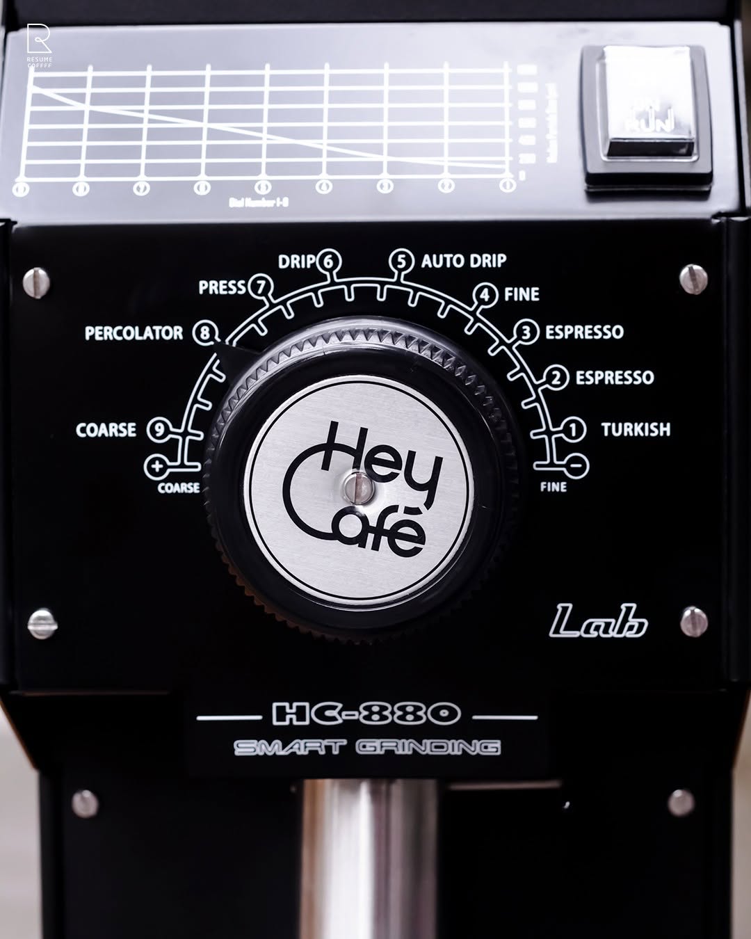 HeyCafe HC-880 LAB Coffee Grinder Black