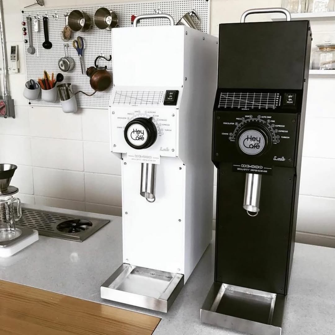 HeyCafe HC-880 LAB Coffee Grinder White