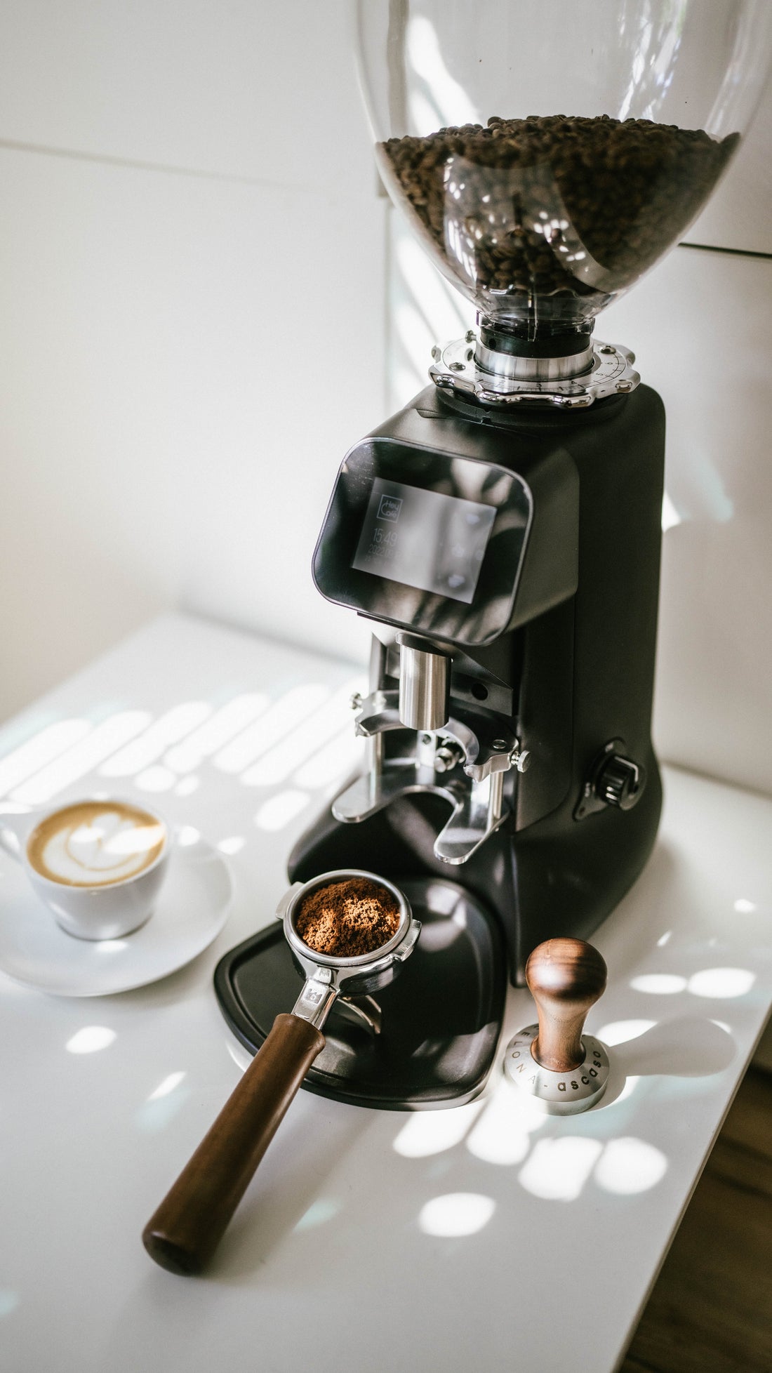 HeyCafe Buddy Espresso Grinder Black