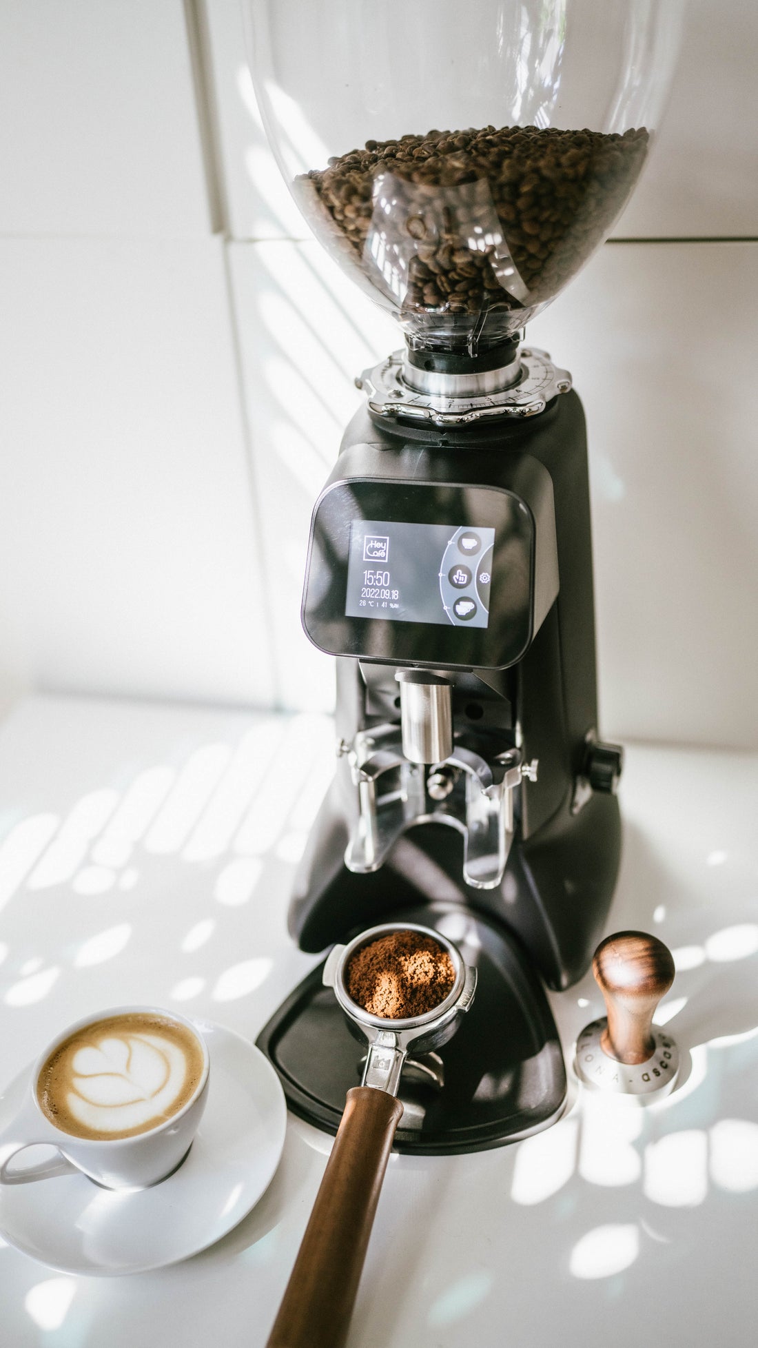 HeyCafe Buddy Espresso Grinder Black