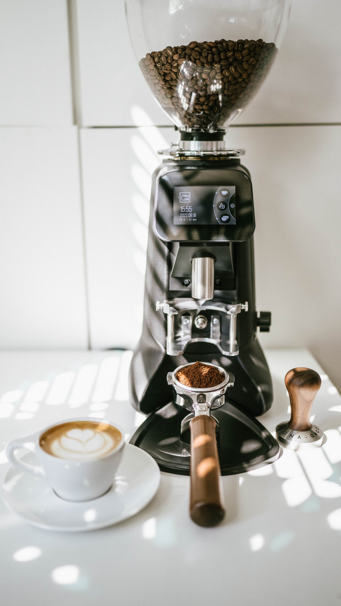 HeyCafe Buddy Espresso Grinder Black