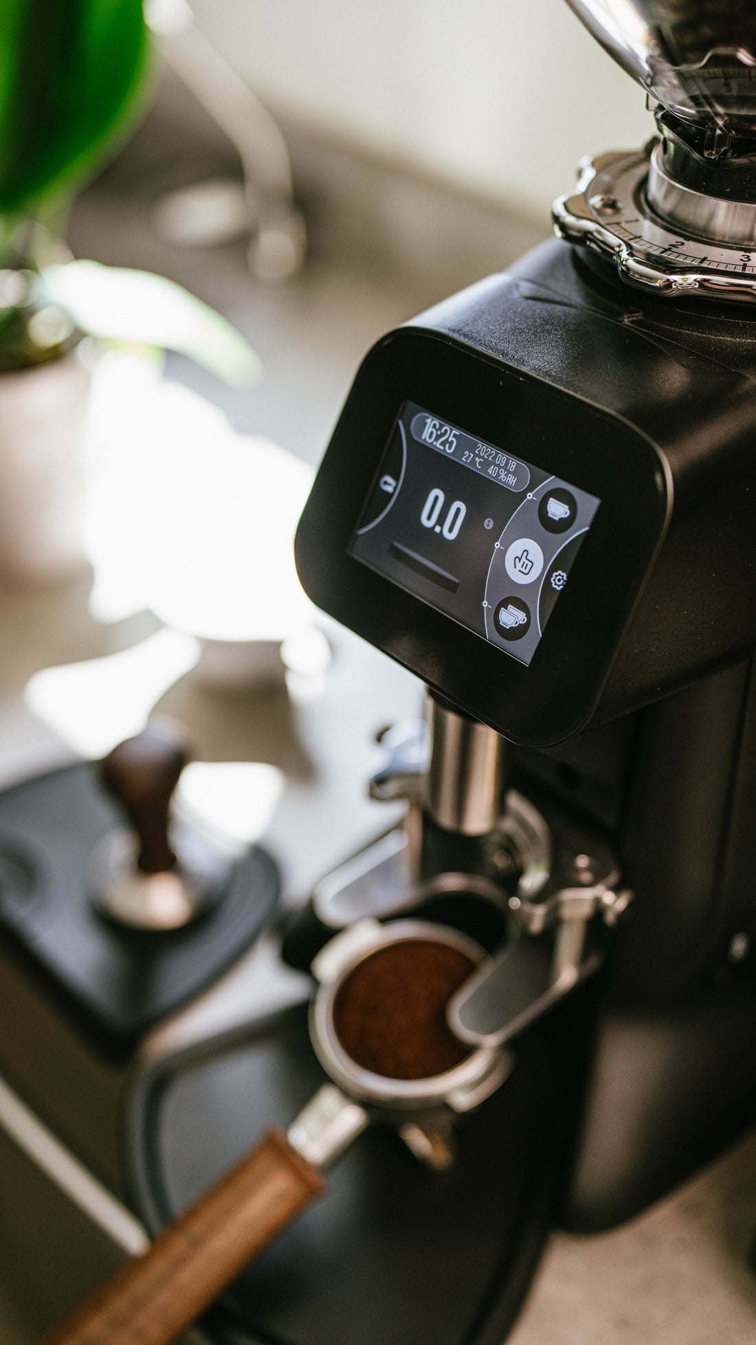 HeyCafe Buddy Espresso Grinder White