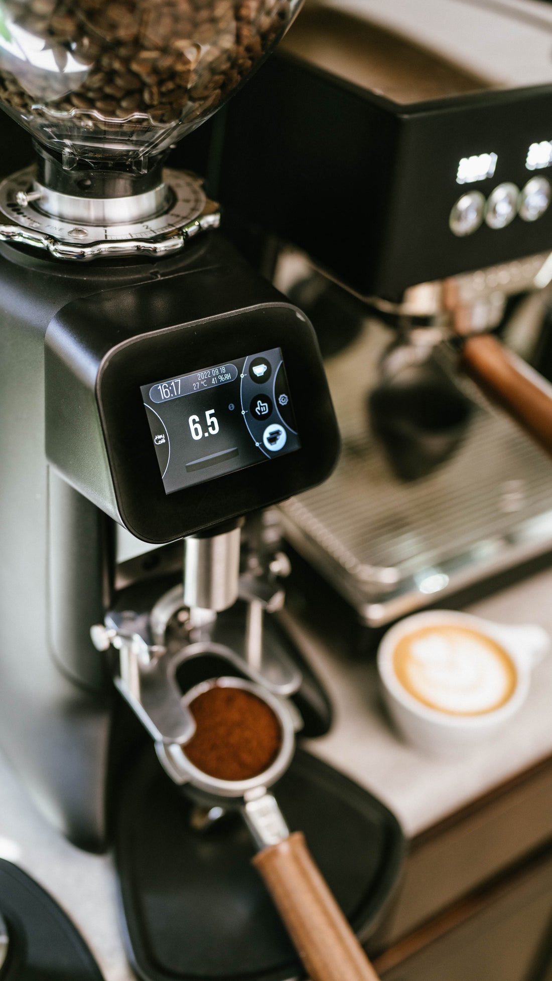 HeyCafe Buddy Espresso Grinder Black