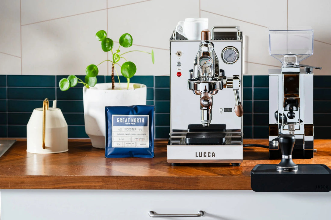 LUCCA Solo Flow Control Espresso Machine