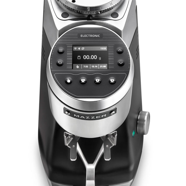 Mazzer Kony SG Electronic Espresso Grinder Polished Aluminum