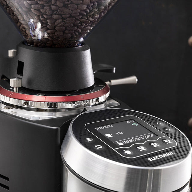 Mazzer Major V Pro Electronic Espresso Grinder Silver
