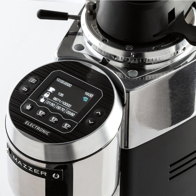 Mazzer Robur S Electronic Espresso Grinder Black