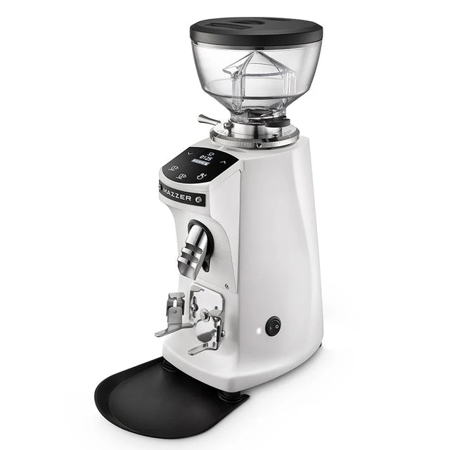 Mazzer Mini Espresso Grinder White - 280g Hopper