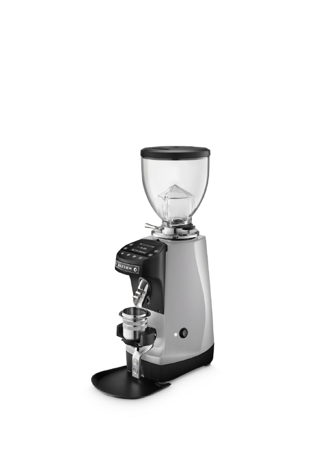 Mazzer Mini G Espresso Grinder Polished Aluminum - 600g Hopper