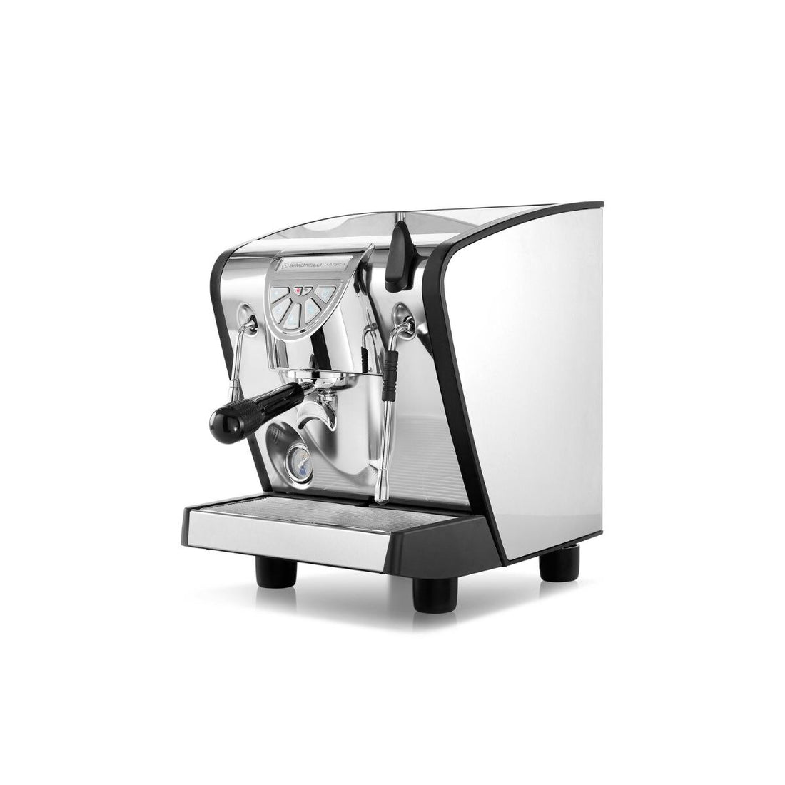 Nuova Simonelli Musica Volumetric Pour Over Espresso Machine Black angle view