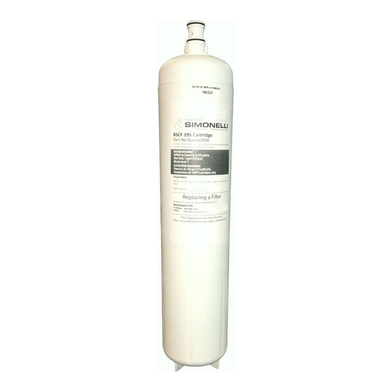 Nuova Simonelli Standard Capacity Filtration System RSCF 195 softening cartridge