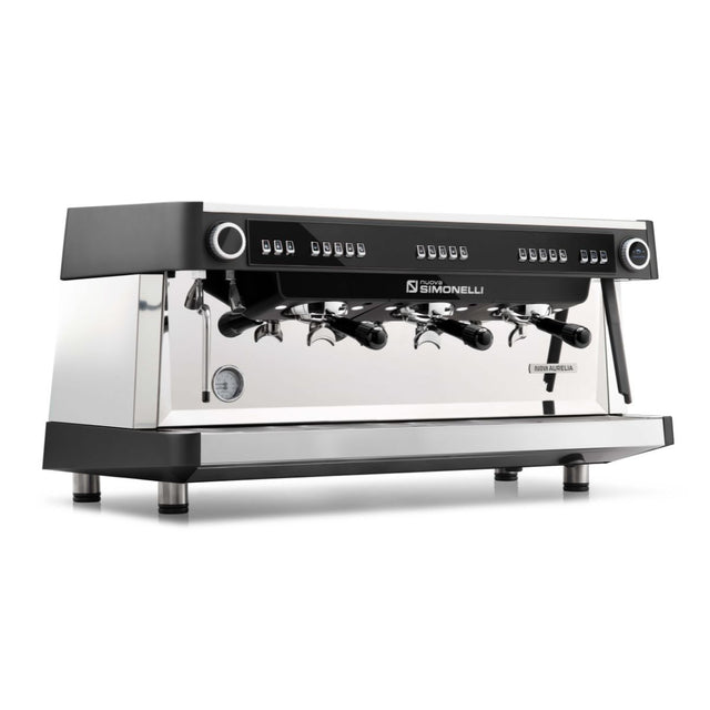Nuova Simonelli Nuova Aurelia 3 Group Volumetric XT Espresso Machine angle view