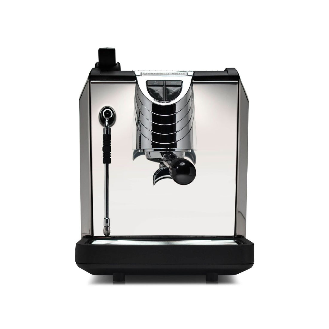 Nuova Simonelli Oscar II Direct Connect Espresso Machine Black front view
