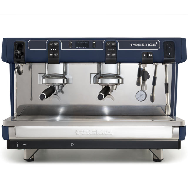 Faema Prestige Plus A/2 2 Group Espresso Machine Tall Cup with Autosteam