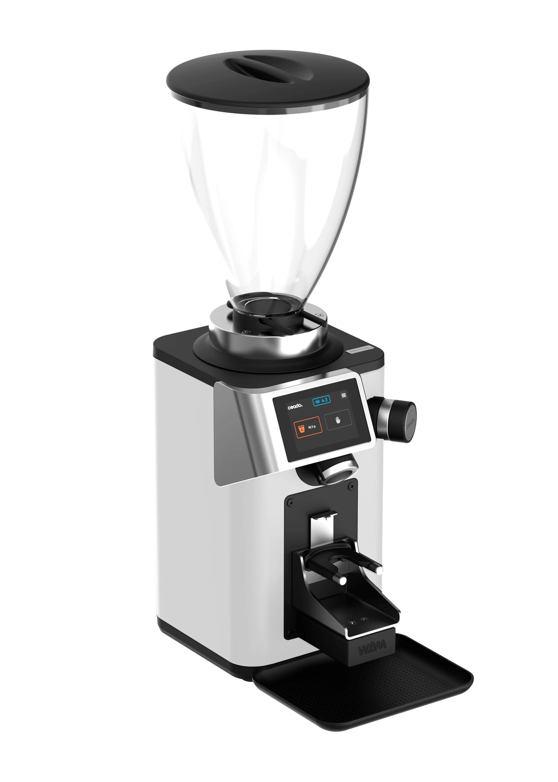 Ceado REV STEEL WAM Grind-by-Weight Espresso Grinder White