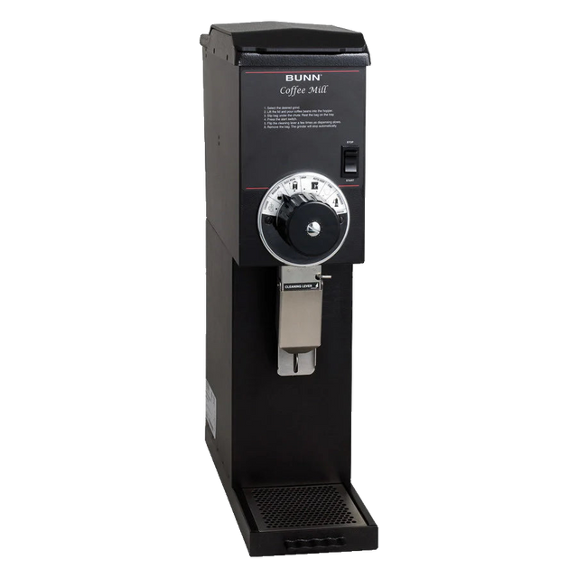 BUNN G3 HD 3 lb. Bulk Coffee Bean Grinder - Black