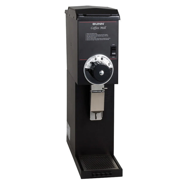 BUNN G3 HD 3 lb. Bulk Coffee Bean Grinder - Black