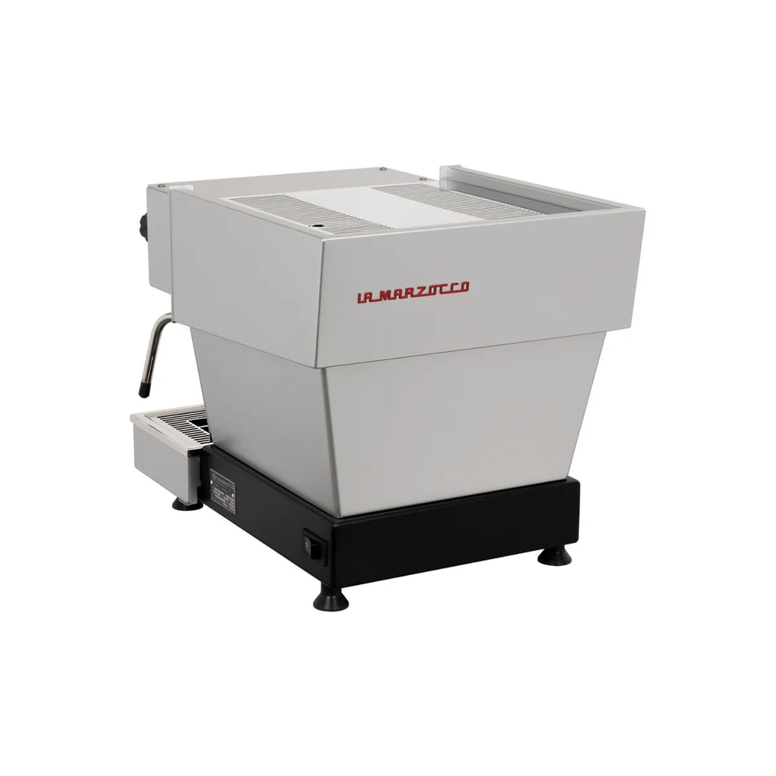 La Marzocco Linea Mini Espresso Machine in Light Grey back view