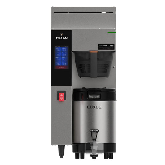 Fetco CBS-2231 NG 1 Gallon Single-Station Coffee Brewer, Dual Voltage, Metal