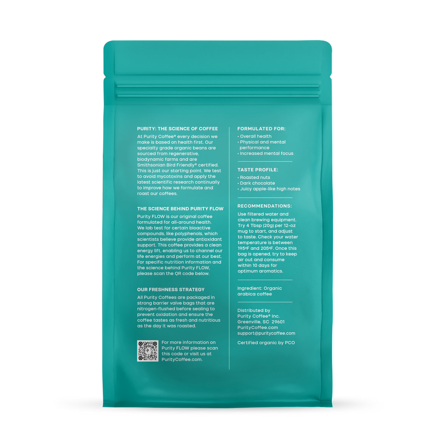 PURITY Original Medium Roast Whole Bean Coffee