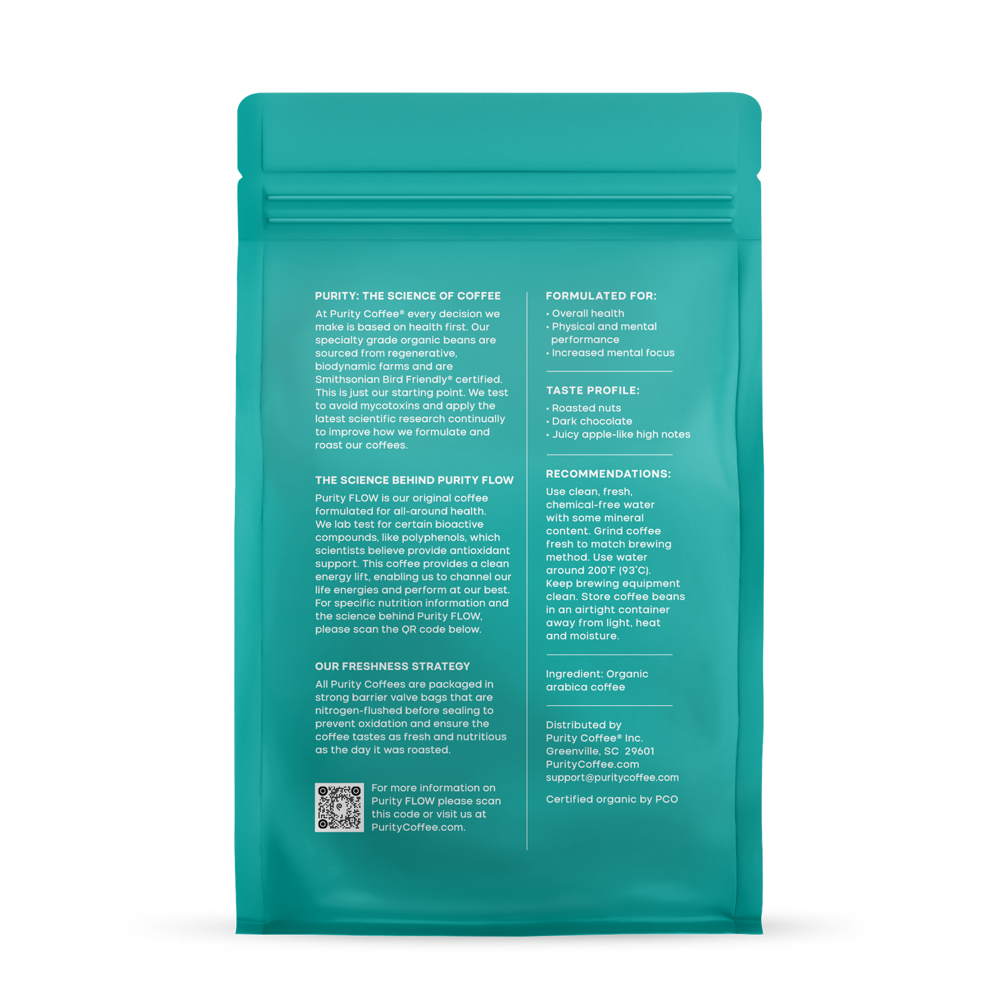 PURITY Original Medium Roast Whole Bean Coffee