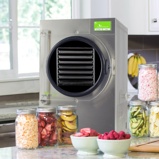Harvest Right X-Large Freeze Dryer — Stainless Steel, 7-Tray, with Mylar Starter Kit & Premier Pump