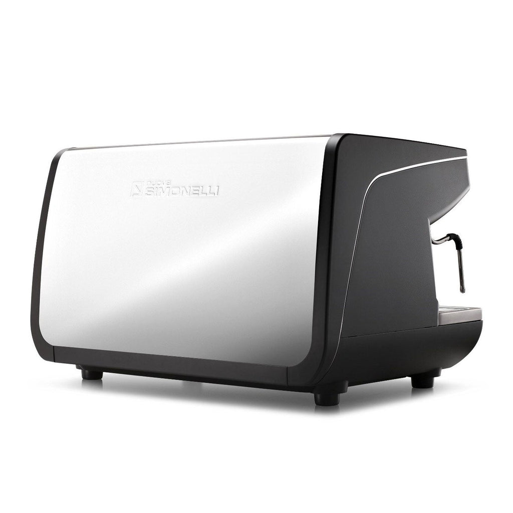 Nuova Simonelli Appia Life Compact 2 Group Volumetric with Autosteam 110V Espresso Machine back view