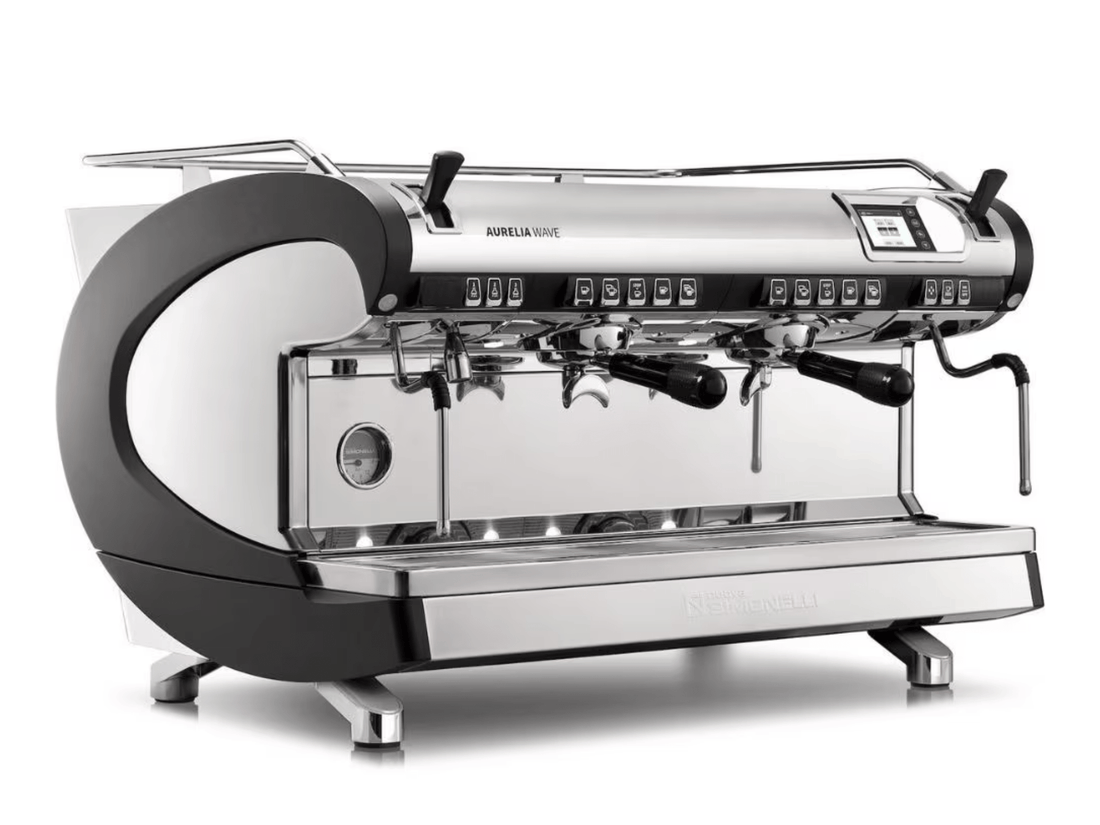 Nuova Simonelli Aurelia Wave 3 Group Volumetric Espresso Machine angle view