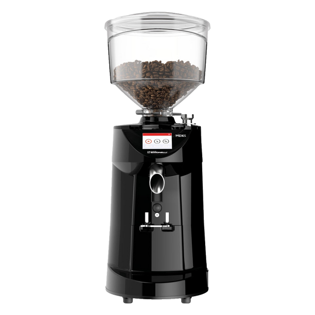 Nuova Simonelli MDXS On Demand Digit Espresso Grinder Black front view