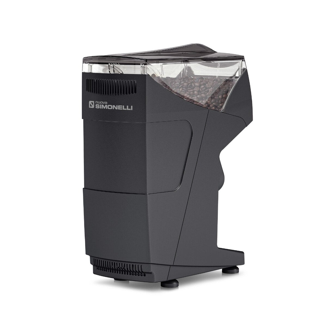 Nuova Simonelli Mythos GX 85 W Gravimetric Espresso Grinder Black side view