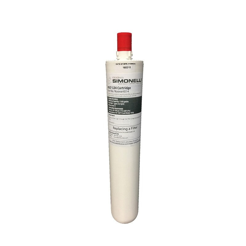 Nuova Simonelli Small Capacity Filtration System RSCF 124 softening cartridge
