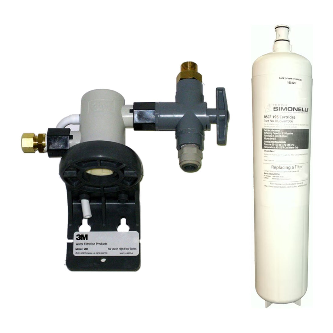Nuova Simonelli Standard Capacity Filtration System head and cartridge